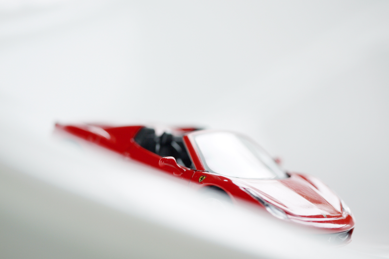 Illustration for article titled Kyosho Ferrari 9 1/64 #67 - Project Prancing Horse #67 - 2011 Ferrari 458 SpiderÂ